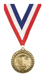 1st 1.75 inch Dimensional Medal [MSW1-1ST] – Trophy Depot