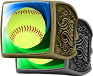 Softball Full Color Championship Rings