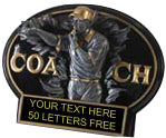 Coach Burst Thru Ovals