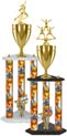 26-36 inch Winners Cup Three-Post Trophies