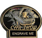 Car Show Burst Thru Ovals
