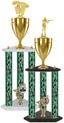 26-36 inch Tiger Star Three-Post Trophies