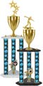 26-36 inch Firecracker Three-Post Trophies