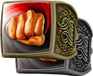 Martial Arts Full Color Championship Rings