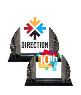 Custom Phoenix Winged Acrylic Award