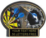 Darts Burst Thru Ovals