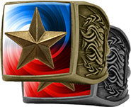 Star Full Color Championship Rings
