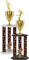 Sport Flame Three-Post Trophies