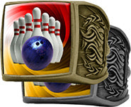 Bowling Full Color Championship Rings
