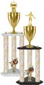 26-36 inch Lightning Three-Post Trophies