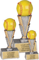 Zenith Softball Resin Trophies