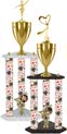 26-36 inch Dance Three-Post Trophies