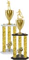 Sport Ball Three-Post Trophies