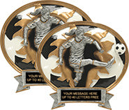 Soccer Female Sport Blasters Resin Trophies