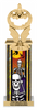 Halloween Skeleton Rectangle Column Trophy- 12 inch [TSQ12STK-SKL]