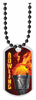Bowling Flaming Torch Dog Tags [DTFLM-BW-104]