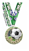 Soccer Blasting Stars Medal - 2.25 inch [MSSB2-SC]