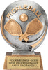 Pickleball Round 3D Sport Resin Trophy - 5