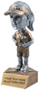 Coach Bobblehead Jr. Resin Trophy - Female [BHJR-COF]