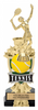 Tennis Shooting Star Sport Riser Trophy [TMSSTR14-TN]