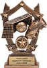 Soccer Arch Resin Trophy - 6.25