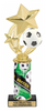 Soccer Shooting Star Spinning Trophy [TSSS12-SC]