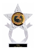 Krystal Clear Acrylic Star Ice Award w/ Insert [iD7]