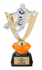 Soccer Male Diamond Riser Victory Backdrop Trophy [TDRRGVYB-9-SCM]