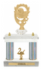 Two-Post Diamond Riser Trophy [TDR2P16]