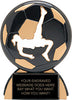 Soccer Female Shadow Resin Trophy [RP248SD-SCF]