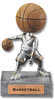 Basketball Bobblehead 'Toon Resin Trophy [SBH-BK]