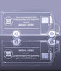 1 inch Thick Acrylic Delivery Truck Award - 6 inch [A1DTF6-Q]