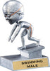 Swimming Bobblehead 'Toon Resin Trophy - Male [SBH-SWM]