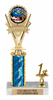 5 Star Victory Insert Trophy with 1 Trim [T1T12i-J57]