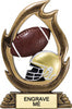 Football Flame Color Resin Trophy [RMFC7-FB]