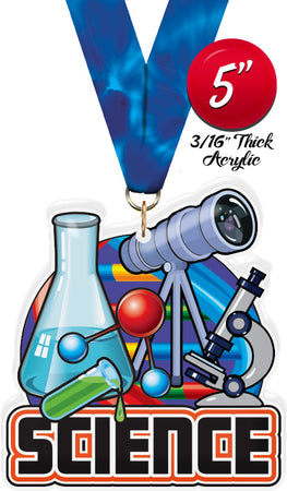 Science Colorix-M Acrylic Medal [MACR5-KN-SE-Q]