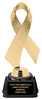 Gold Awareness Ribbon Trophy [TAWRB-GLD]