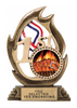 1st Place Flame Color Resin Trophy [RMFC7-1ST]