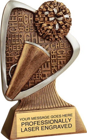 Cheer Triad Resin Trophy [RJTRD-CH]