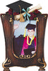 Graduate Male Painted Resin Photo Frame [RPHM7-GRDM]