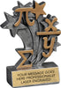 Math Star Blast Resin Trophy - 4.75