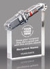 Spark Plug Acrylic Award- 4x5 inch [ARCSPLG-5-Q]