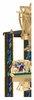 Three-Post Trophy- 24 inch [T3P1Ti24]