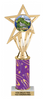 Shooting Star Power Color Insert Trophy w/ Column [Ti10-J30]