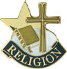 Scholastic Star Pins- Religion [PB123]