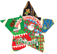Christmas: Ugly Christmas Sweater Star Insert [ST-4046]