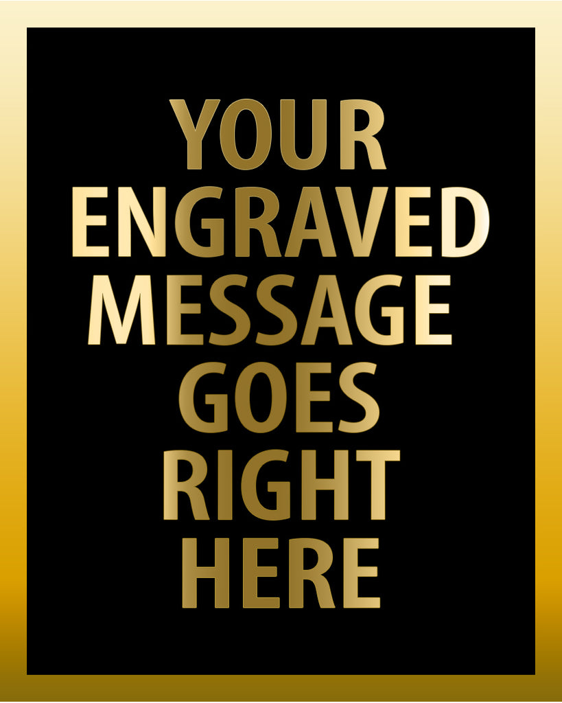 3.75 x 3 inch Additional Metal Engraving Plate [EP22MH]