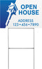 Real Estate Open House Key Yard Sign - 18 x 12 inch [YS1812-REAL-KEY]