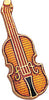 Violin Enameled Gold Pin [PCM-MC-13]