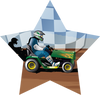 Lawnmower Racing Star Insert [ST-1518]